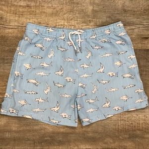 Bermies Shark Swim Trunks